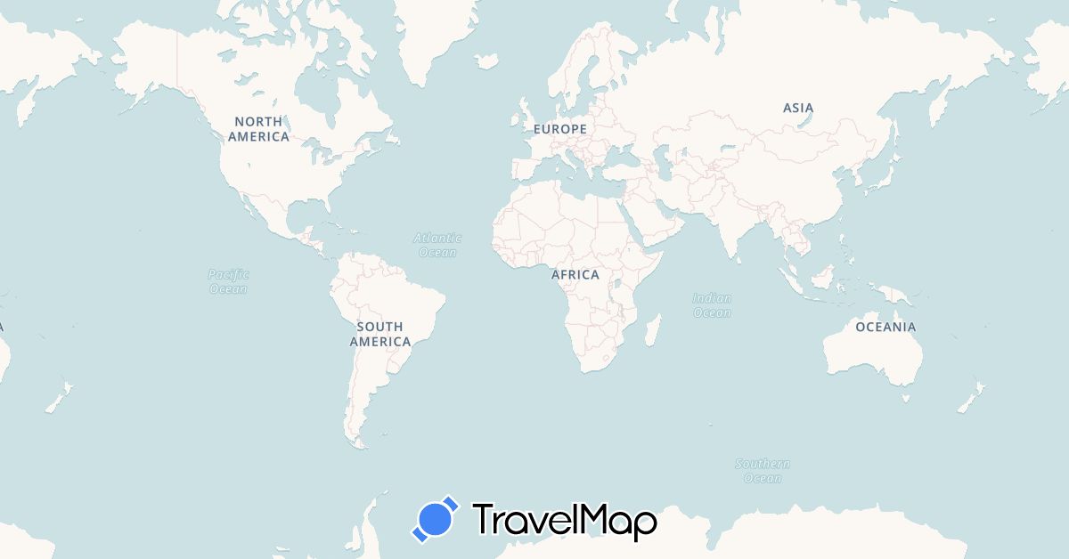TravelMap itinerary: driving, bus, plane, train, hiking in Australia, Brunei, China, United Kingdom, Indonesia, Cambodia, South Korea, Laos, Malaysia, Philippines, Qatar, Singapore, Thailand, East Timor, Turkey, Taiwan, Vietnam (Asia, Europe, Oceania)